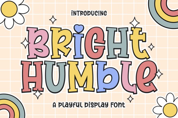 Inject Playful Energy with the Bright Humble Font