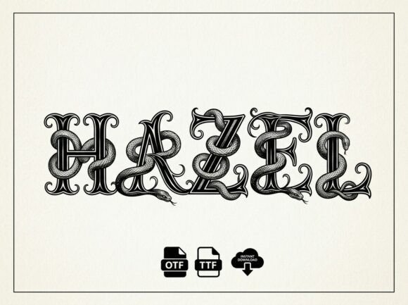 Unleash Creative Impact with the Hazel Display Typeface