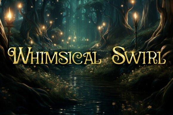 Whimsical Swirl: A Font for Enchanting Design